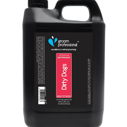 Groom Professional Dirty Dogs - deep cleaning shampoo for dogs with heavily soiled fur, concentrate 1:20.