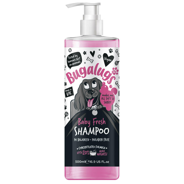 Bugalugs Baby Fresh Shampoo - gentle shampoo for puppies, concentrate 1:20.