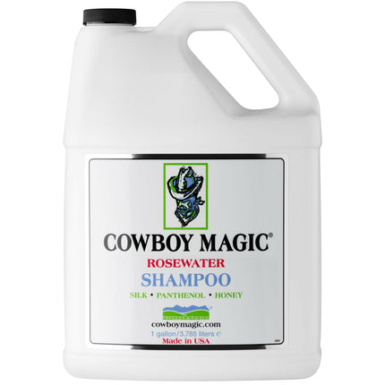 Cowboy Magic Rosewater Shampoo - universal shampoo for all types of coats for dogs and horses.
