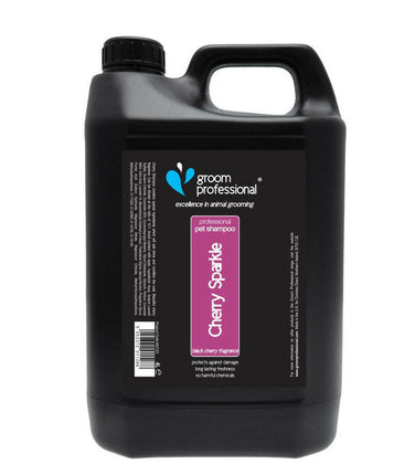 Groom Professional Cherry Sparkle Shampoo - cherry shampoo, suitable for all coat types, concentrate 1:10.