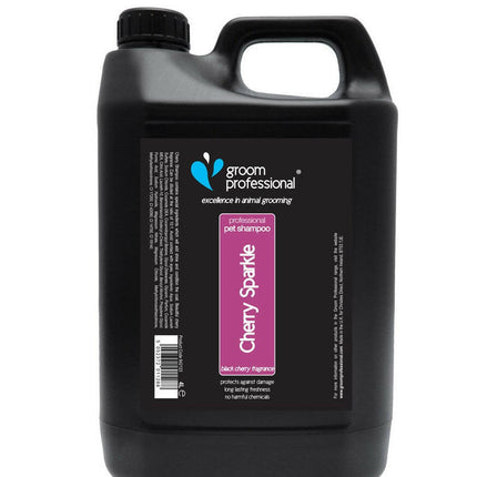 Groom Professional Cherry Sparkle Shampoo - cherry shampoo, suitable for all coat types, concentrate 1:10.