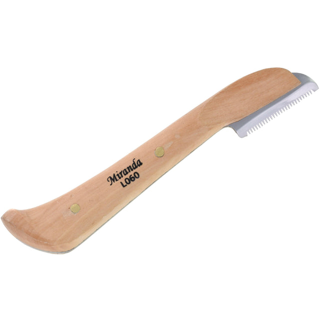 Miranda Classic Coarse Trimmer - professional trimmer with a comfortable wooden handle, left-handed.