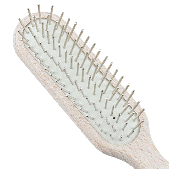 1 All Systems Oblong Pin Brush - professional brush with metal pins for dogs and cats.