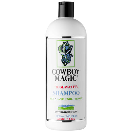 Cowboy Magic Rosewater Shampoo - universal shampoo for all types of coats for dogs and horses.