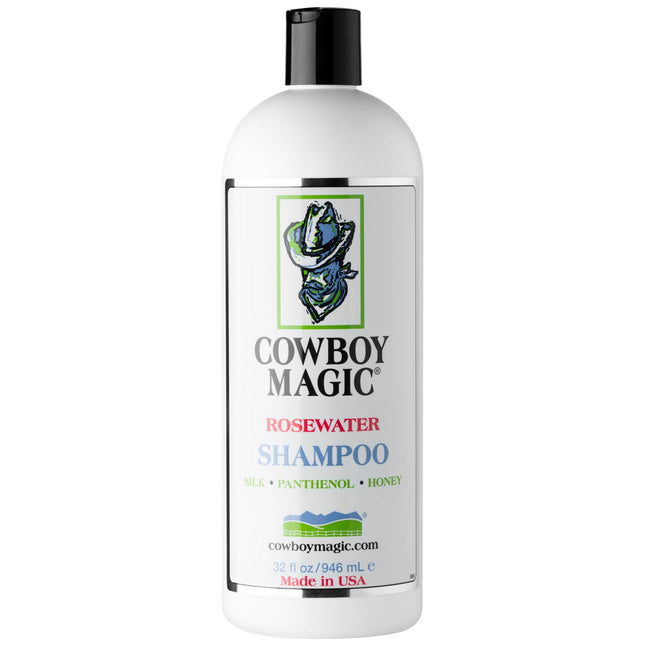 Cowboy Magic Rosewater Shampoo - universal shampoo for all types of coats for dogs and horses.