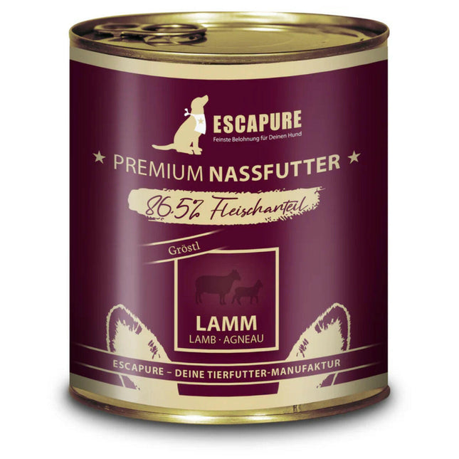 Escapure Gröstl Lamb - wet dog food, with lamb, 86.5% meat.