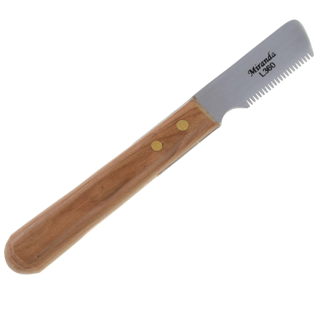 Miranda Classic Trimmer - professional trimmer with a wooden handle, left-handed.