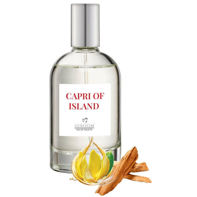 IGroom Eau De Toilette Capri Of Island - sweet citrus-scented perfume for dogs.