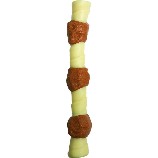 Nylabone Extreme Chicken Jerky Shish Kebab - dog chew with dried chicken flavor.