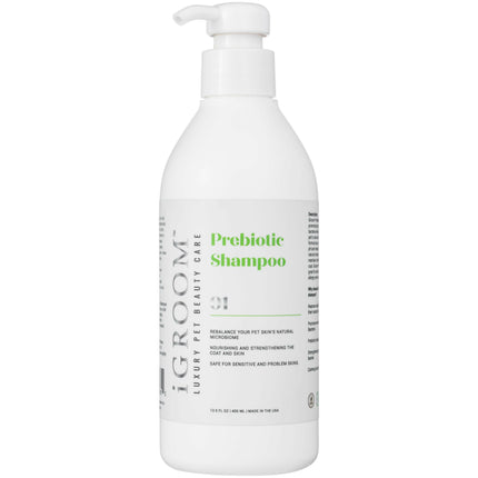 IGroom Prebiotic Shampoo - prebiotic shampoo for dogs and cats, for sensitive and problematic skin.