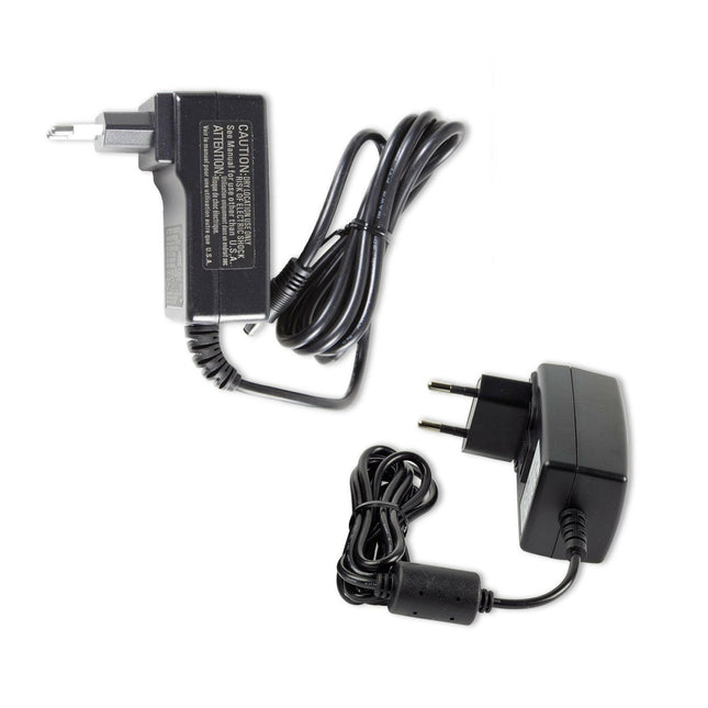 Charger power supply for Heiniger Xplorer clippers, including EU plug.