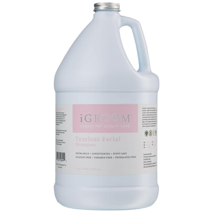 IGroom Tearless Facial Shampoo - gentle shampoo for dogs and cats' faces, does not cause tearing, concentrate 1:8.