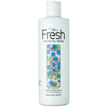 Groom Professional Fresh Blueberry Bloom Shampoo - detoxifying shampoo for dogs, concentrate 1:24.