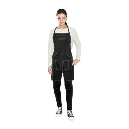 Artero Black Apron - quick-drying grooming apron.
