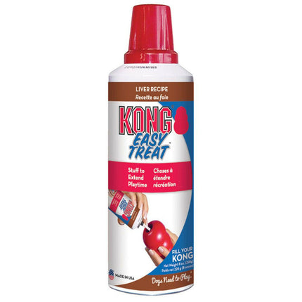 KONG Easy Treat With Liver - dog food paste in a spray with liver.