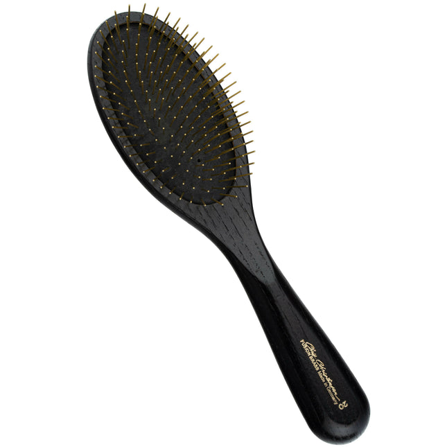 Chris Christensen Fusion Brass Pin Brush - professional wooden brush with brass pins.