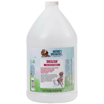 Nature's Specialties Sheazam Shampoo - Soothing - Regenerating Shampoo for Dogs and Cats, Concentrate 1:8.