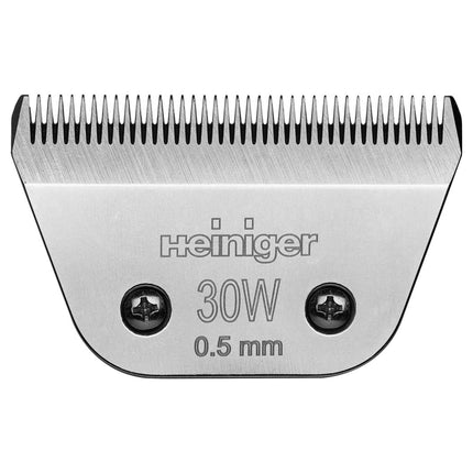 Heiniger Wide Blade 30W - wide stainless steel blade for Snap-On clippers.