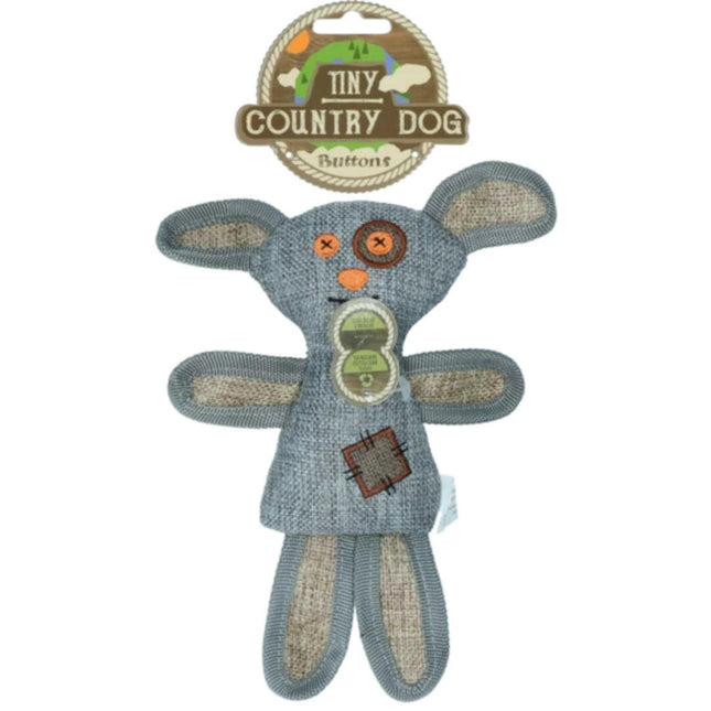Holland Country Dog Buttons - plush toy for dogs, funny bunny.