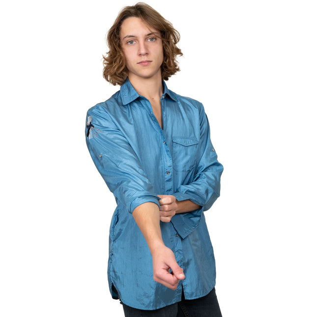 Tikima Ambra Shirt - long-sleeve grooming shirt, blouse