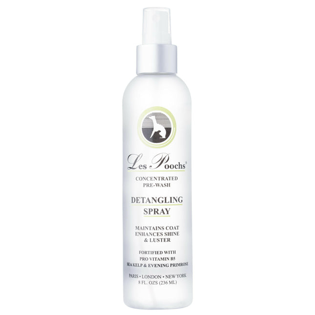 Les Poochs Detangling Spray - luxurious spray that makes it easier to comb through fur.