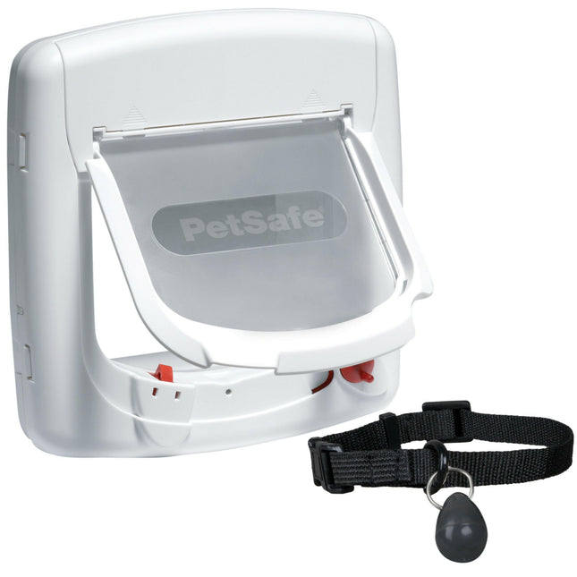 PetSafe Staywell Magnetic Deluxe Cat Flap - cat door with magnetic lock.