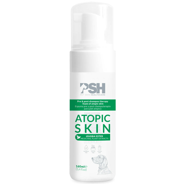 PSH Atopic Skin Foam - foam supporting the treatment of atopy in dogs.
