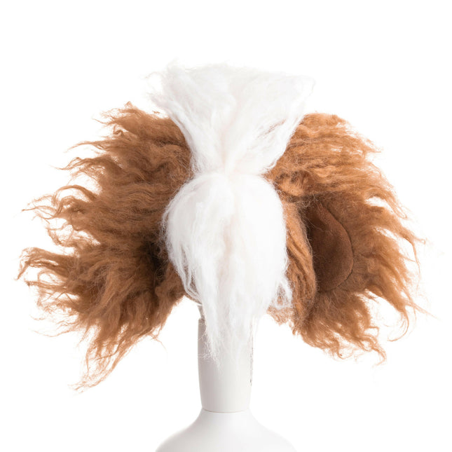 Mr. Jiang Teddy Head Hair - interchangeable fur for the Teddy grooming head, brown.