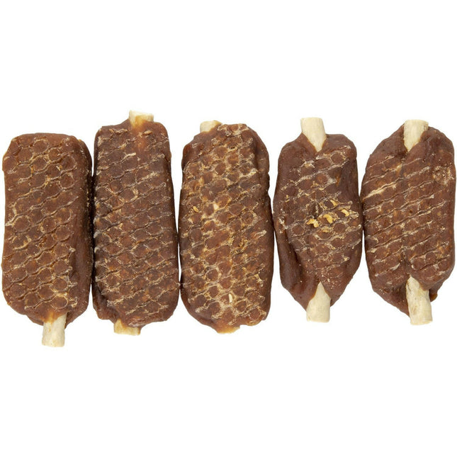 Flamingo Hapki Munchy Duck Sticks - dog treats, crunchy sticks with duck.