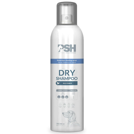 PSH Dry Spray Shampoo - dry spray shampoo for dogs.
