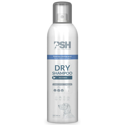 PSH Dry Spray Shampoo - dry spray shampoo for dogs.
