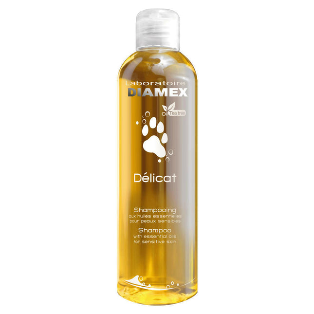 Diamex Delicat Shampoo - shampoo with tea tree oil, for sensitive skin and coat, concentrate 1:8.