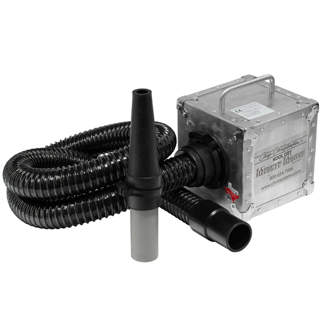 Chris Christensen Mighty Mouse Dryer 1000W - incredibly lightweight and efficient tabletop dryer, aluminum housing.
