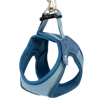 Max&Molly Air Vest Dog Harness Matrix 2.0 Ocean - no-pull harness for dogs, with QR identifier.