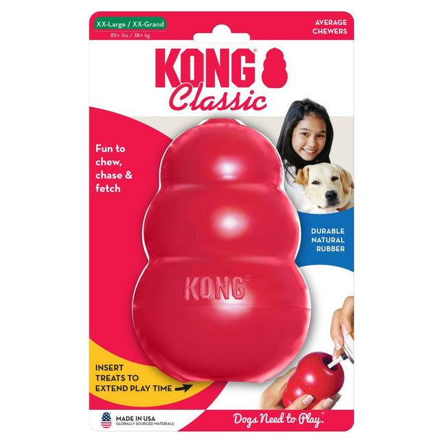 Kong Classic - rubber dog toy, original, - 15cm.