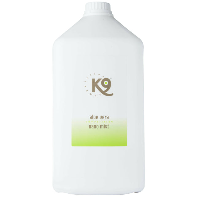 K9 Aloe Vera Nano Mist - detangling conditioner for dogs, cats, and other pets.