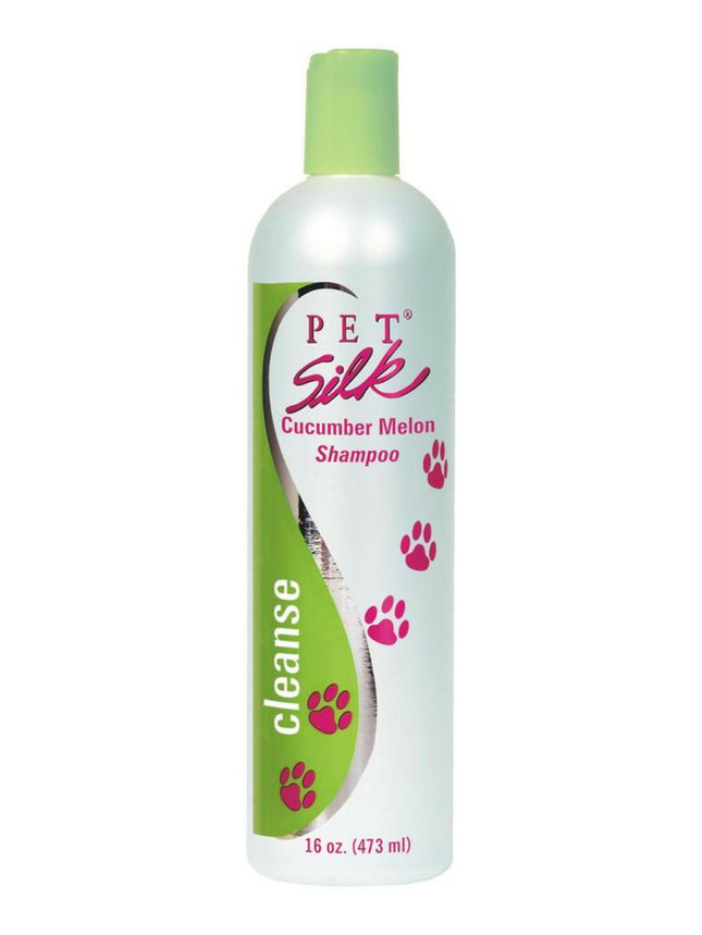 Pet Silk Cucumber Melon Shampoo - universal strengthening coat shampoo with a cucumber and sweet melon scent, concentrate 1:16.