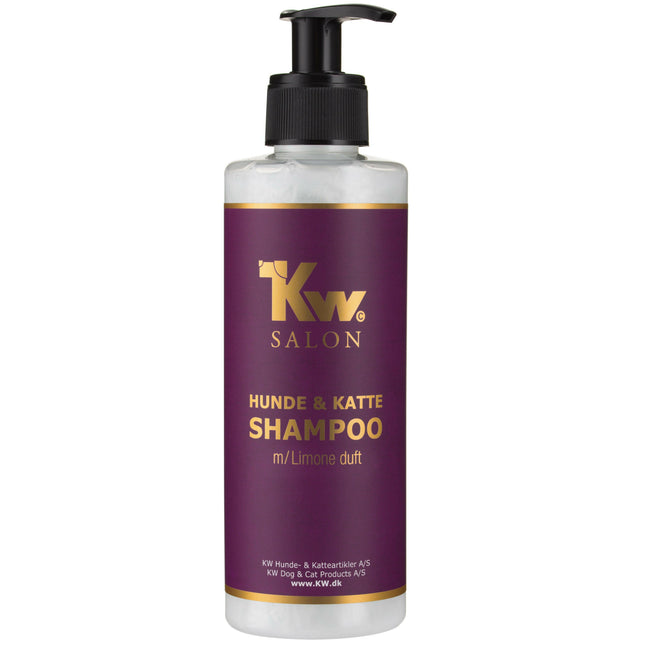 KW Salon Limone Shampoo - universal shampoo for dogs and cats, with a citrus scent, concentrate 1:3.