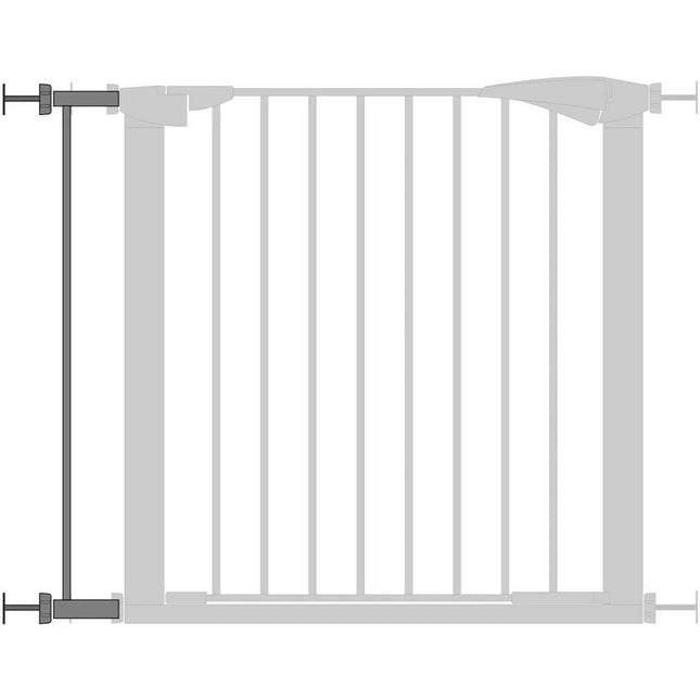 Flamingo Pet Gate Salus Grey Extension - extension for the Flamingo Pet Gate Salus Grey.