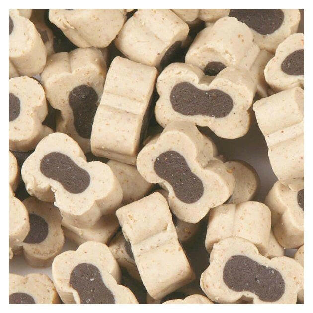 Flamingo Chew'n Snack Duo Bones - training treats for dogs, with lamb and rice.