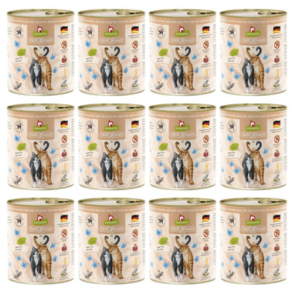 GranataPet DeliCatessen Veal Pur - grain-free wet food for cats, veal.