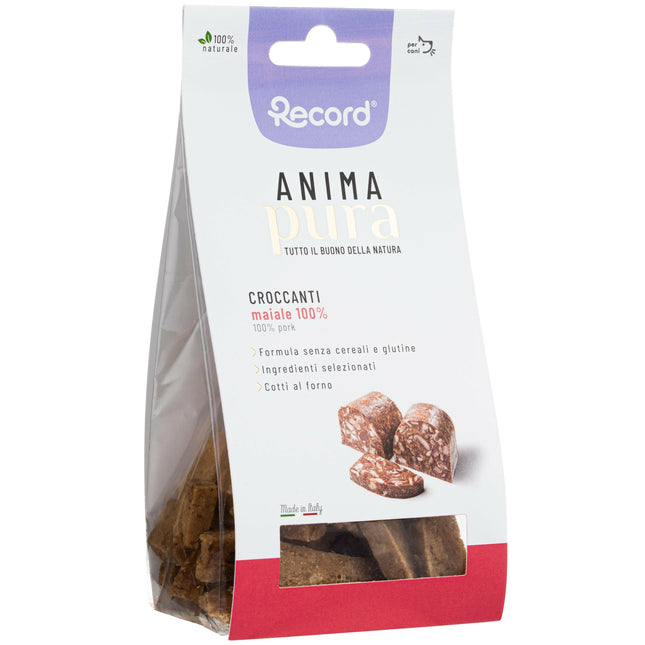 Anima Pura Pork - Healthy Treats for Dogs, 100% Pork.