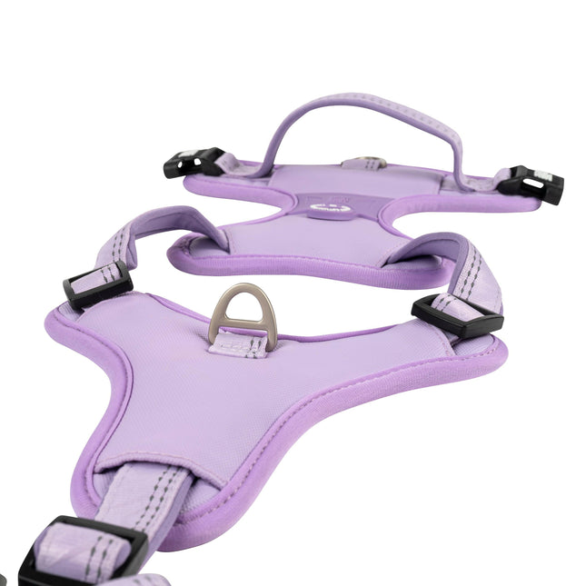 Max&Molly Sport Harness Matrix 2.0 Lavender - adjustable harness for dogs, with QR identifier, purple.