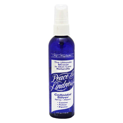Chris Christensen Peace & Kindness - colloidal silver, antibacterial, antifungal.