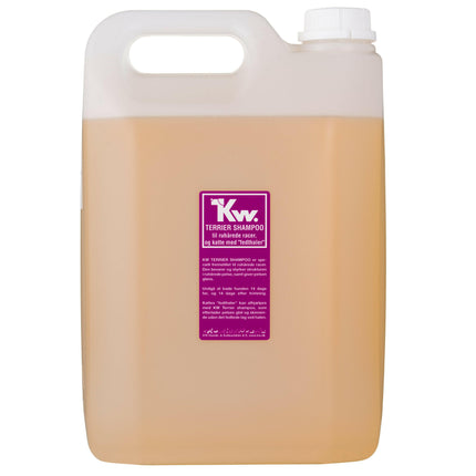KW Terrier Shampoo - shampoo for rough-haired dogs and cats with oily fur.