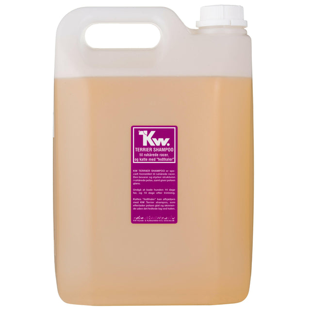 KW Terrier Shampoo - shampoo for rough-haired dogs and cats with oily fur.