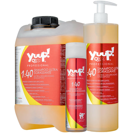 Yuup! Professional Ultra Degreasing Shampoo - degreasing shampoo for dogs, deeply cleansing, concentrate 1:40.