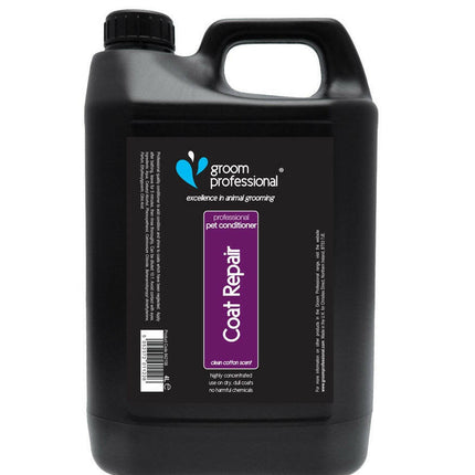 Groom Professional Coat Repair Conditioner - restorative conditioner for dry and damaged dog fur, concentrate 1:10.