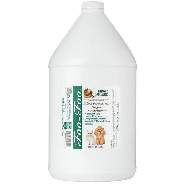 Nature's Specialties Foo Foo Island Coconut Mist Cologne - fragrance water for dogs and cats, with a coconut scent.
