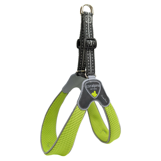Coralpina Cinquetorri Harness - lightweight mesh harness for small and medium dogs.
